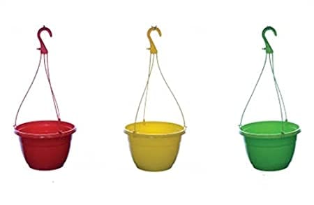 Vgreen Garden Store Self Watering Hanging Planter (Pack of 4)