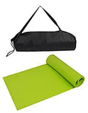 Kushuvi Anti-Skid 6 Feet Long Thick Yoga Mat (Green, 4mm)