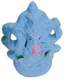 Om Craft Villa Eco-friendly Clay Ganesha Statue (8 Inches)