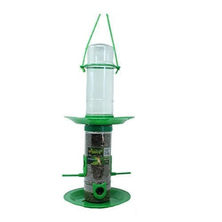 2 In 1 Bird Food & Water Feeder (Double Decker, Large)