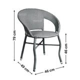 Dreamline Outdoor Furniture Garden Patio Coffee Table Set