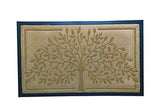 Mats Avenue Tree Theme All Purpose Soft Door Mat (45x75cm), Beige Color