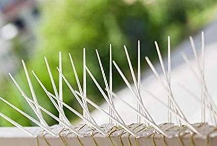 Elysian Bird Flee Polycarbonate Bird Spikes (30x11x12 cms)