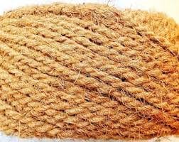 Mats Avenue of Natural Coir Rope for Gardening Brown (3.5 meter)