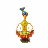 Orbit Art Gallery Iron Handmade Musicians Design Figurine (6 Inch) - Set of 3