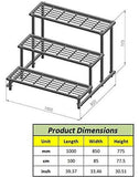 Akura 3-Step Metal Planter Stand