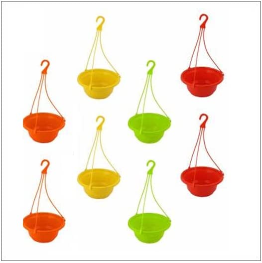 VGreen Garden Multicolored Hanging Planter Set of 6