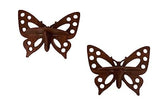 Raytrees Wooden Butterfly Design Wall Shelves For Room Décor- Set of 2