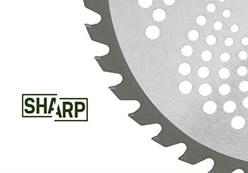 Turner Tools Heavy Duty 40T TCT Blade for Brush Cutter/Grass Cutter/Crop Cutter (Size-255 x 40T)