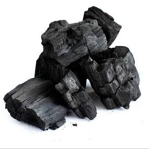 Uganio Natural Wood Charcoal for Barbeque (1Kg)