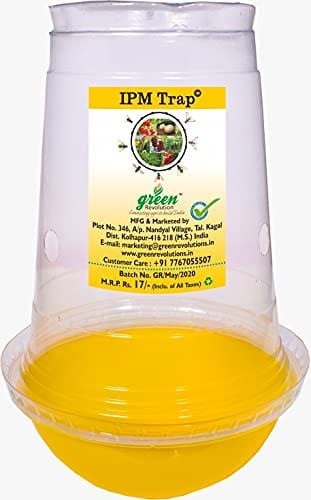 Green Revolution IPM Pheromone Trap (Yellow)