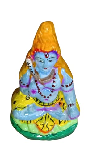 Om Craft Villa Mahakal Shiva Clay Statue