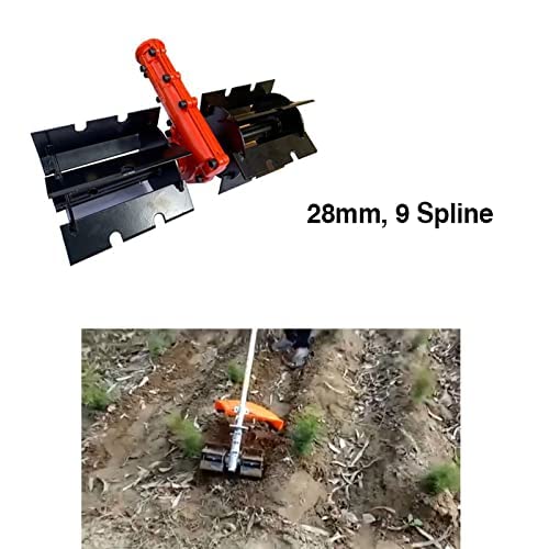 SNE Heavy Duty 28 MM Weeder Attachment For 9T Brush Cutter (Side Pack)