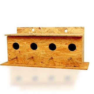 Wooden Water-Resistant Rectangle Bird House