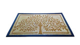 Mats Avenue Tree Theme All Purpose Soft Door Mat (45x75cm), Beige Color