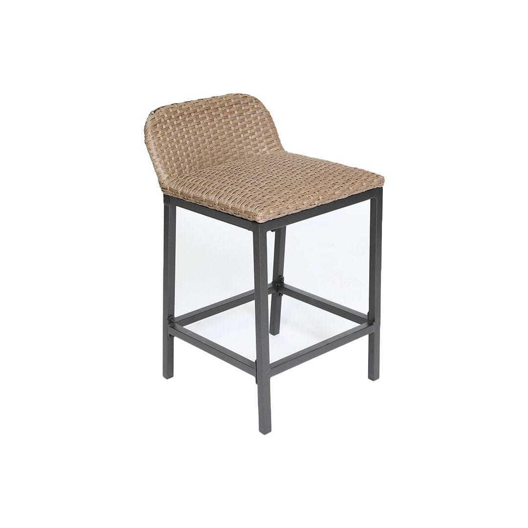 Dreamline Outdoor Garden Patio Bar Set - 2 Chairs And Table Set (Cream)