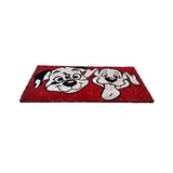 Mats Avenue Laughing Puppies Theme Multi Color Coir Doormat (35x70cm)