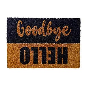 Mats Avenue Heavy Duty Coir Door Mat, Dual Theme Printed (40x60cm)