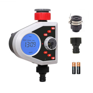Drip Irrigation Water Timer With Solenoid Valve (Fully Automatic, LCD Display)