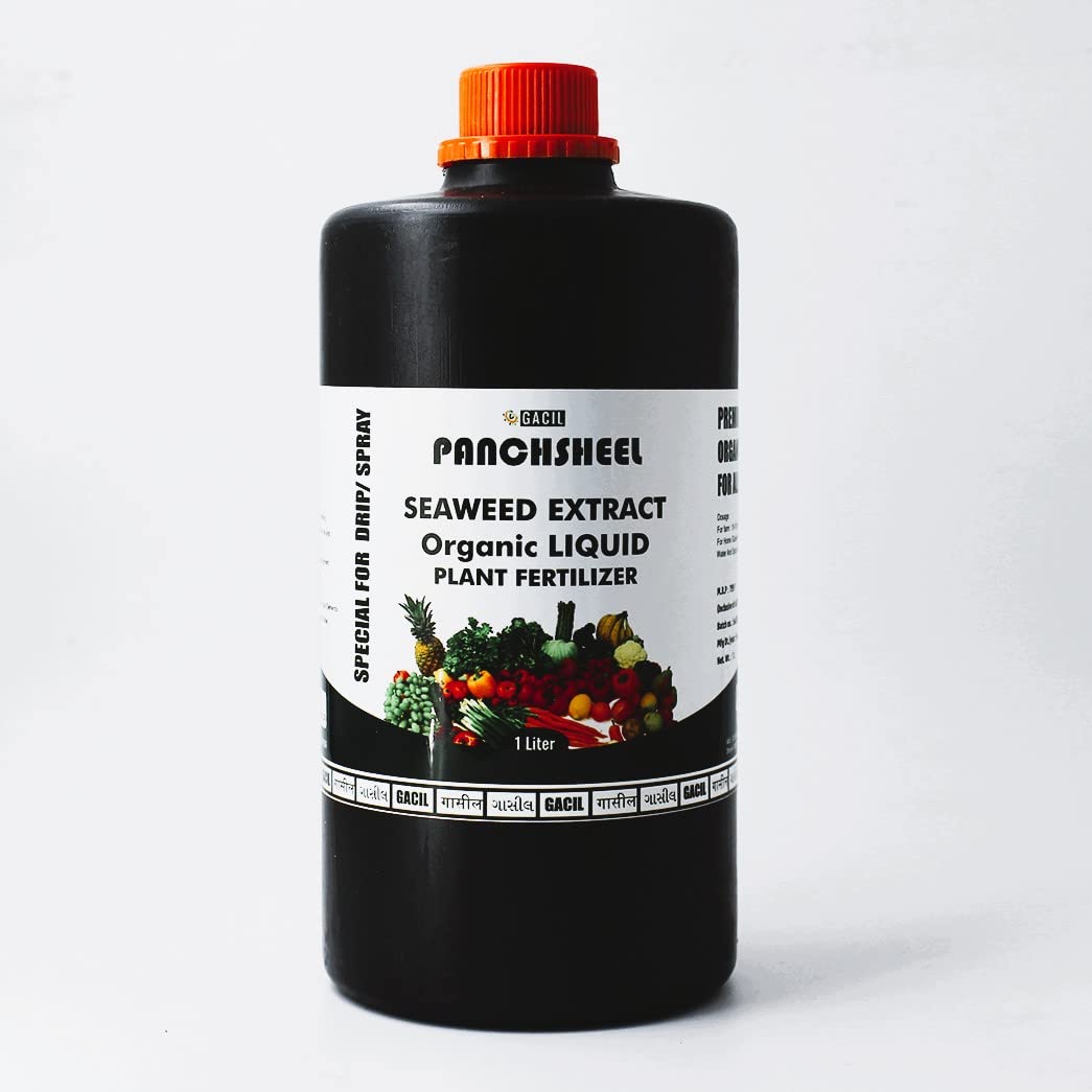 Panchsheel Seaweed Extract Liquid Fertilizer (1000 ml) Growth Promoter