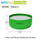 Mipatex Fabric Grow Bags (12x6 Inches)