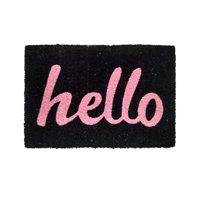 Mats Avenue Coir Door Mat Hello Pattern (40x60cm)