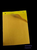 Sk Agrotech PVC Yellow Sticky Insect pheromone Trap Glue Trap, Pack of 25 Sheet