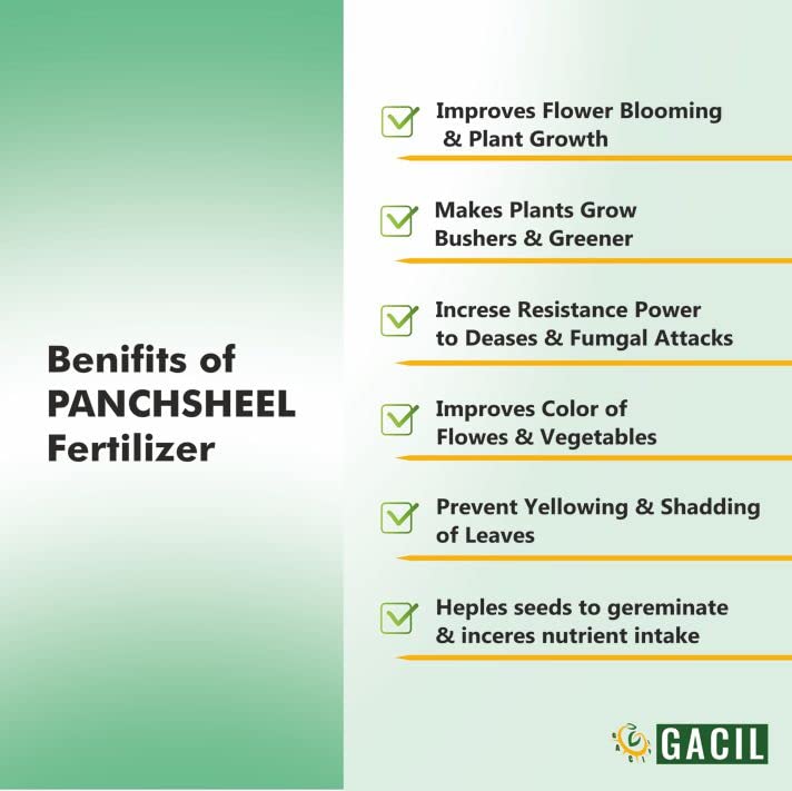 Panchsheel Manganese Sulphate Micronutrient Fertilizer Powder Growth Promoter (250 gms)