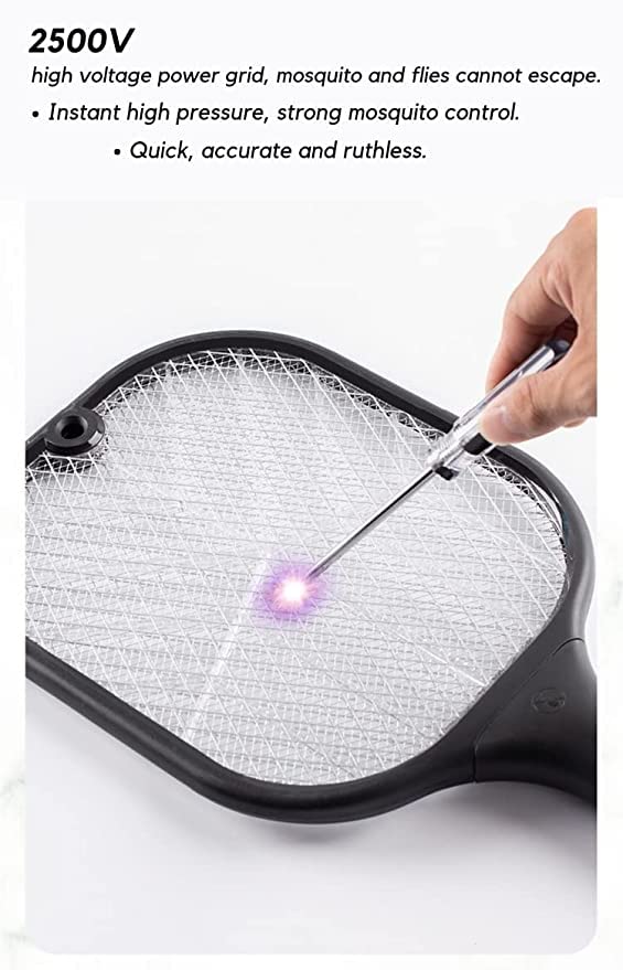 Electric Fly & Mosquito Killer Racket