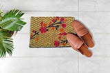 Mats Avenue Floral Coir Door Mat (14x20 inches)