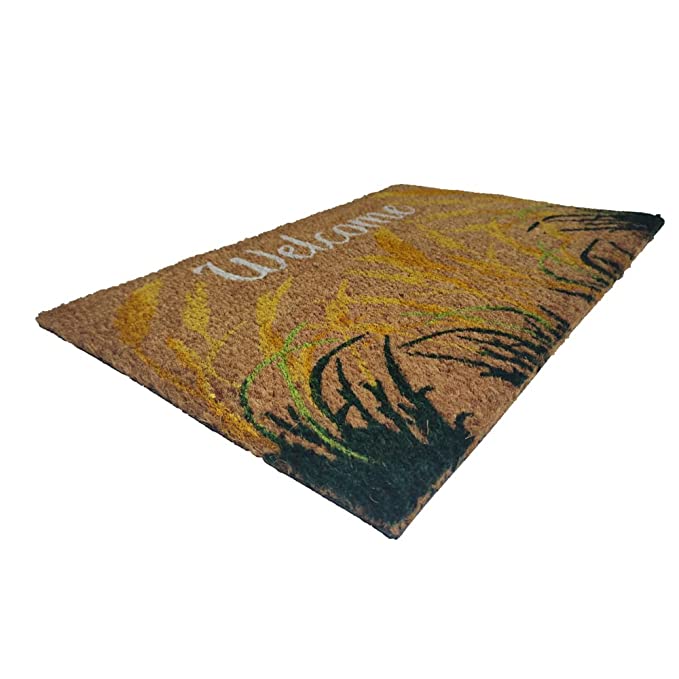 Mats Avenue Welcome Nature Theme Multi-Color Coir Doormat (40x60cm)