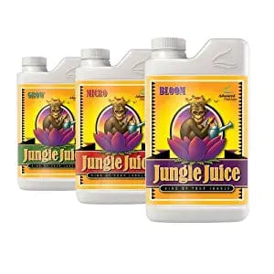 Jungle Juice Base Nutrients - Grow, Micro and Bloom (500 ml)