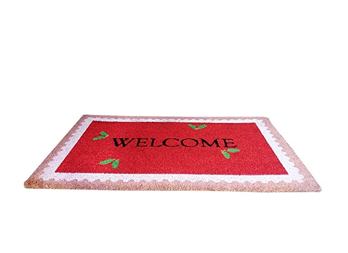 Mats Avenue Multicolor Coir Printed Door Mat (45x75cm), Set of 1