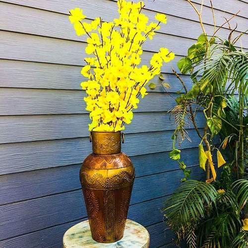 Orbit Art Gallery Gold Decorative Flower Pots