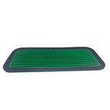 Mats Avenue Step and Stair Anti Skid Multi Purpose, Washable Rubber and Polypropylene Mat (25x60 cm) Set of 3