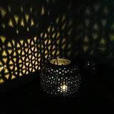 Naturals Export Antique Decorative Hanging Lantern/Lamp with T-Light Stand (7 Inches)
