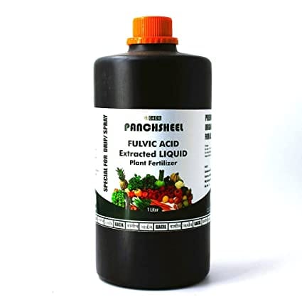 Liquid Fulvic Acid Extract Organic Fertilizer Growth Booster (900 ml)