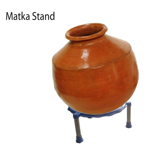 Buy MRP Multipurpose Matka Stand  Pot Stand (Red) Online at Low