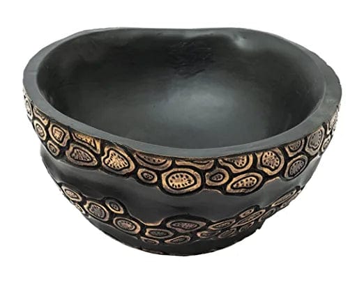 Naturals Export Black Flower Pot (23x23x13 cm)