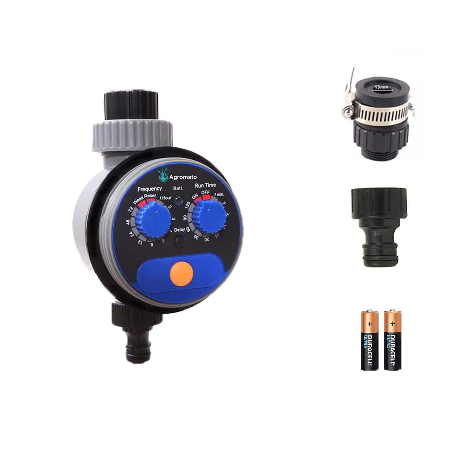 Aqualin Automatic Drip Irrigation Timer (Batteries Included)