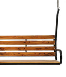 Kaushalendra Swing Jhula - Teak Wood - With Iron Stand (2 seater)