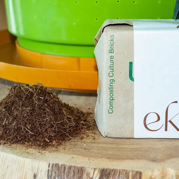 Ekobarn EkoBrick - Compressed Compost Culture