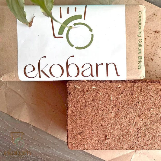 Ekobarn EkoBrick - Compressed Compost Culture