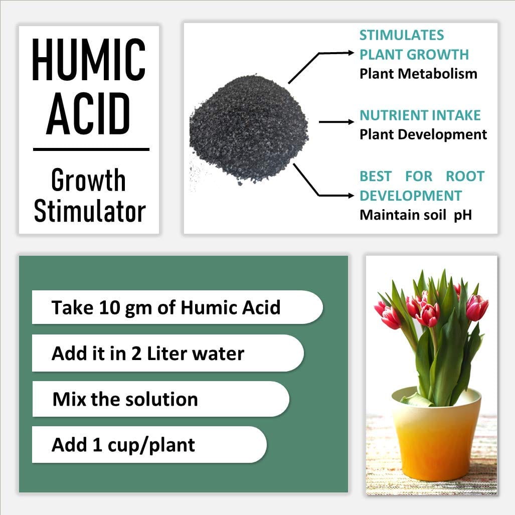 Shiviproducts Organic Humic Acid And Natural Plant Growth Stimulator