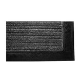 Mats Avenue PP Rubber Solid Pattern Grey Doormat (40x60cm)