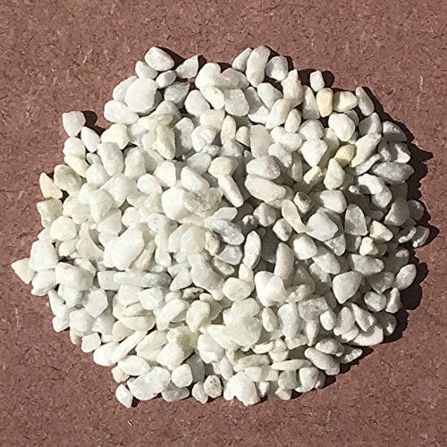 StonesForever Crystal White Gravels (5 Kgs, 3-8 MM)