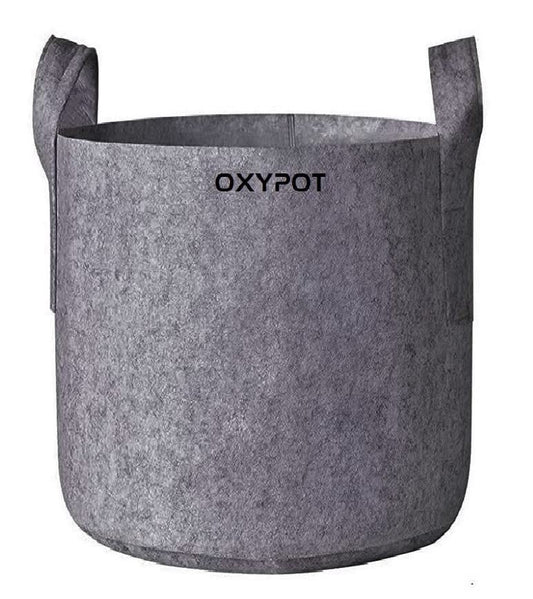 Oxypot Geo Fabric Grow Bags (10x10 Inches, Pack of 5)