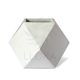 LLOKA Luxurious Fiberglass Floor Planters & Pots - Marga_GeoE_01