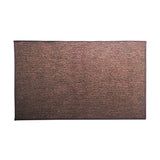 Mats Avenue PP Made Light Weight Anti Slippery Mat (40x60cm), Brown