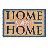 Mats Avenue Coir Door Mat with Anti Slippery Rubber Home Sweet Home (40x60cm), Brown